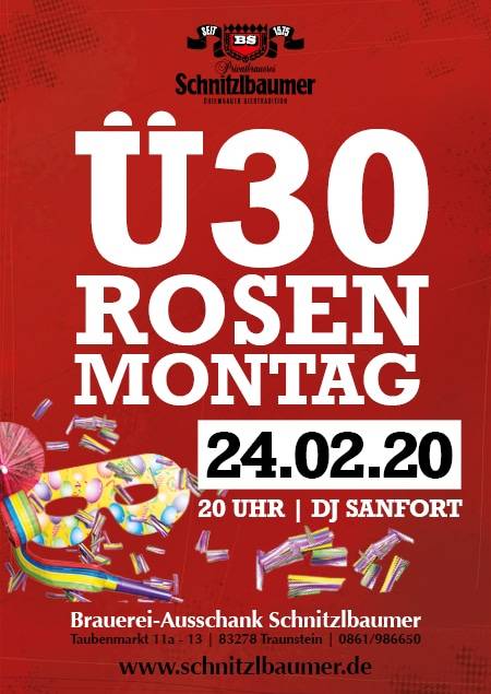 Ü30 Rosenmontag 1